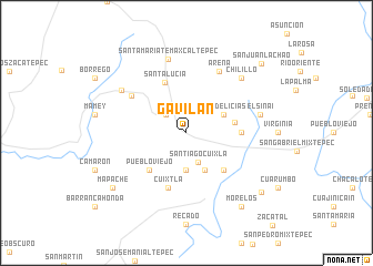 map of Gavilán