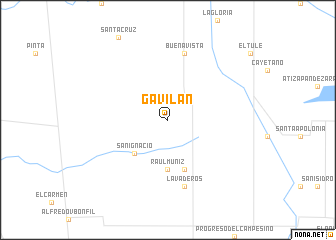 map of Gavilán