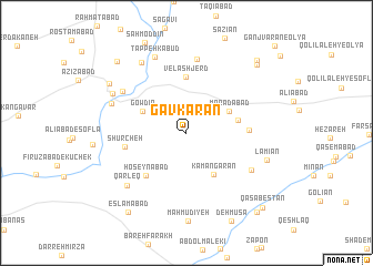 map of Gāvkarān