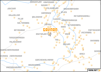 map of Gāv Nān