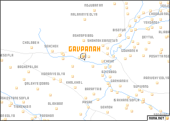 map of Gāv Panāh