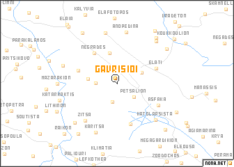 map of Gavrisioí