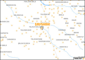 map of Gāv Shāhī