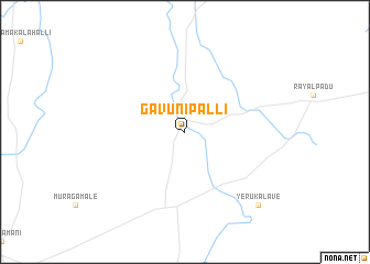 map of Gavunipalli