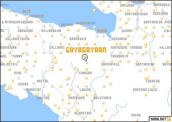 map of Gayagayaan