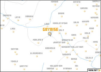 map of Gayaise