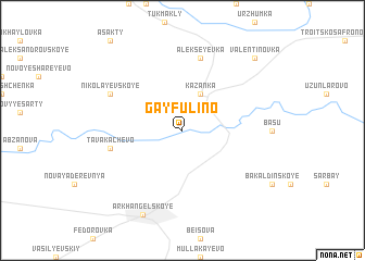 map of Gayfulino