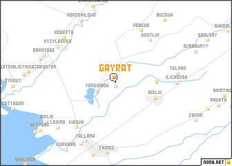 map of Gayrat