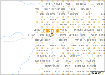 map of Gbachike