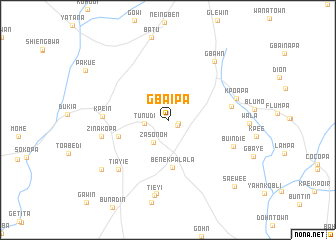map of Gbaipa