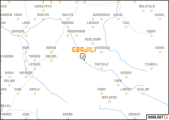 map of Gbajili
