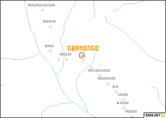 map of Gbamongo