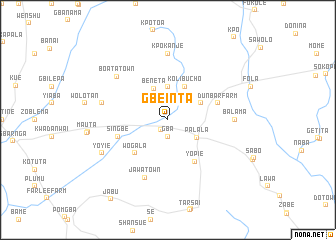 map of Gbeinta