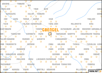 map of Gbengel