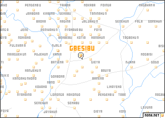 map of Gbesibu