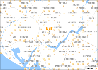 map of Gbi