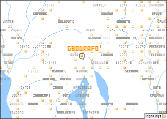 map of Gbodrafo