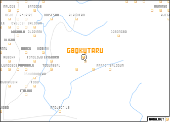 map of Gbokutaru