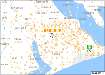 map of Gbouamé