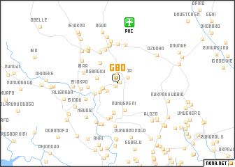 map of Gbo