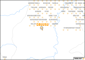 map of Gbuusu