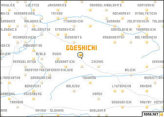map of Gdeshichi