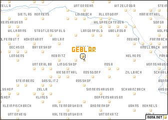 map of Geblar