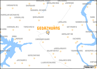 map of Gedazhuang