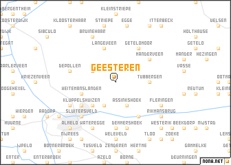 map of Geesteren