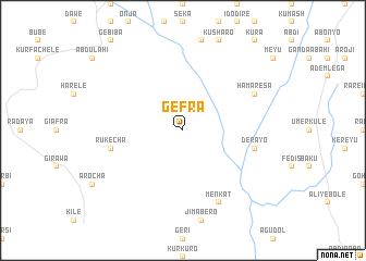 map of Gefra