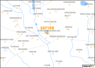 map of Géfyra