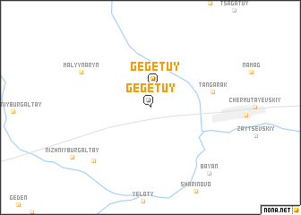 map of Gegetuy