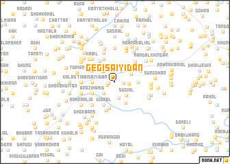 map of Gegi Saiyidān