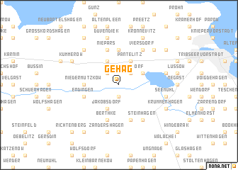 map of Gehag
