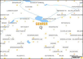 map of Gehren