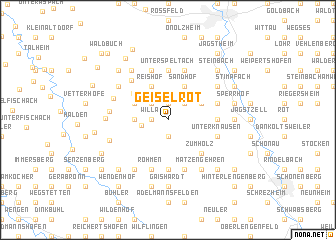 map of Geiselrot