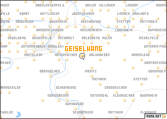 map of Geiselwang