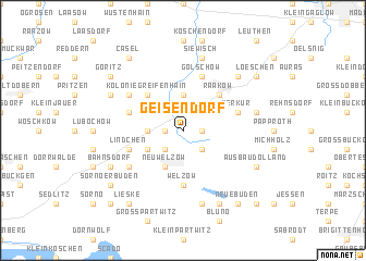 map of Geisendorf