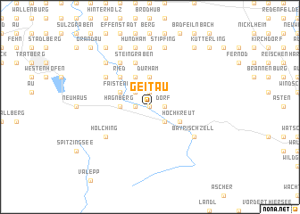 map of Geitau