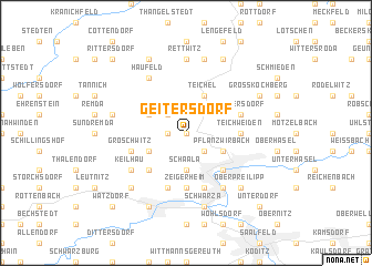 map of Geitersdorf