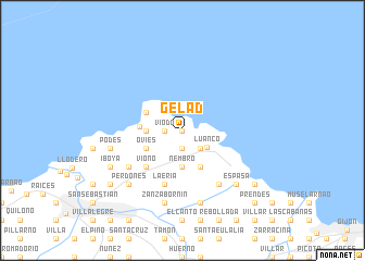 map of Gelad