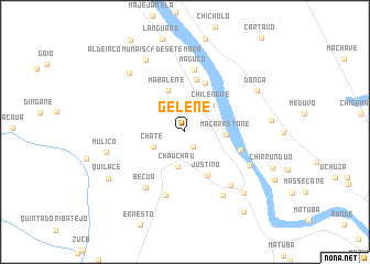 map of Gelene