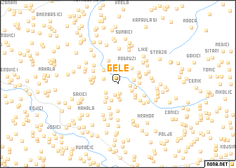 map of Gele