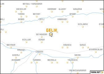 map of Gelik