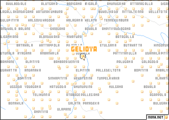 map of Gelioya