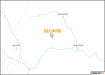 map of Geliping