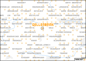 map of Gellenbrink