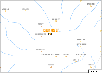 map of Gemasē
