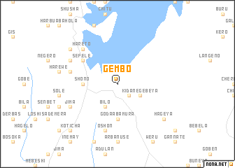 map of Gēmbo