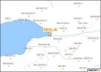 map of Gemlik